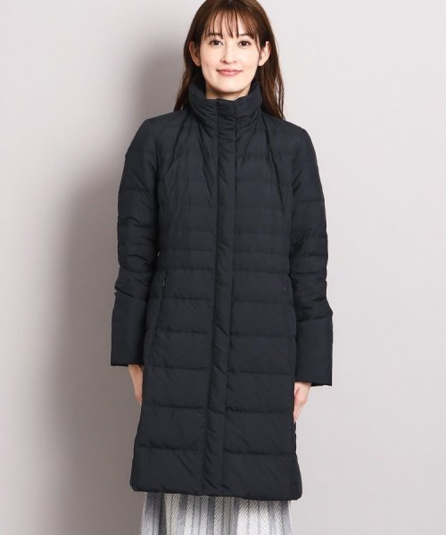 【洗える/エコ】800フィルパワーの高品質！機能性と美シルエットを叶えるダウンコート ミュラー種ホワイトダックの大きいダウンボールを使用しているため