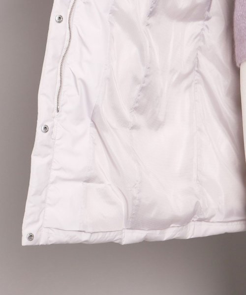 【洗える/エコ】800フィルパワーの高品質！機能性と美シルエットを叶えるダウンコート ミュラー種ホワイトダックの大きいダウンボールを使用しているため