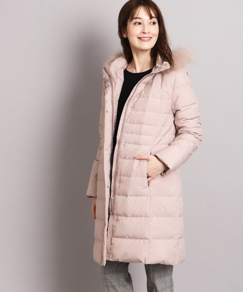 【洗える/エコ】800フィルパワーの高品質！機能性と美シルエットを叶えるダウンコート ミュラー種ホワイトダックの大きいダウンボールを使用しているため