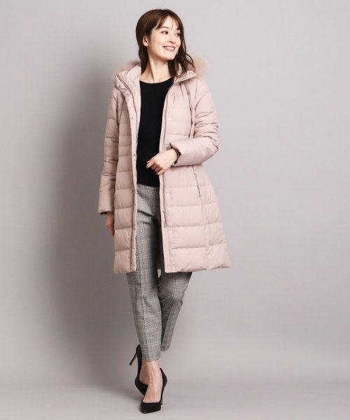 【洗える/エコ】800フィルパワーの高品質！機能性と美シルエットを叶えるダウンコート ミュラー種ホワイトダックの大きいダウンボールを使用しているため