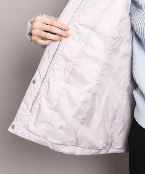 【洗える/エコ】800フィルパワーの高品質！機能性と美シルエットを叶えるダウンコート ミュラー種ホワイトダックの大きいダウンボールを使用しているため