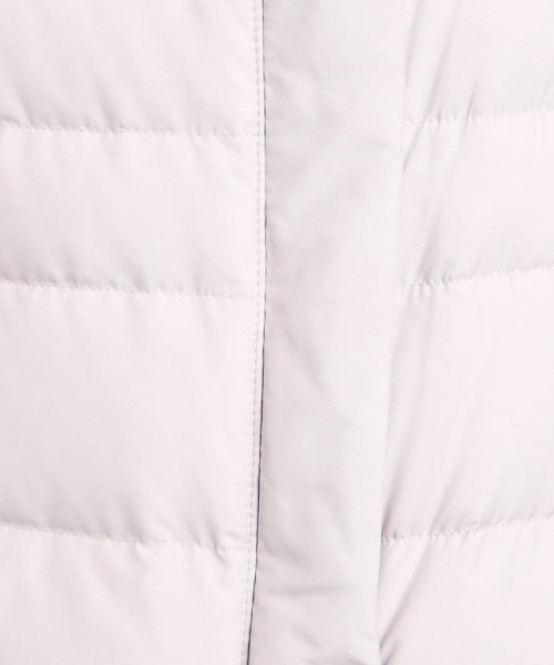 【洗える/エコ】800フィルパワーの高品質！機能性と美シルエットを叶えるダウンコート ミュラー種ホワイトダックの大きいダウンボールを使用しているため