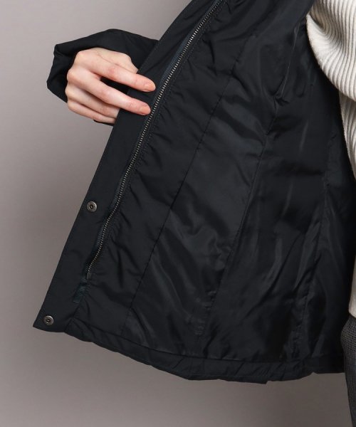 【洗える/エコ】800フィルパワーの高品質！機能性と美シルエットを叶えるダウンコート ミュラー種ホワイトダックの大きいダウンボールを使用しているため