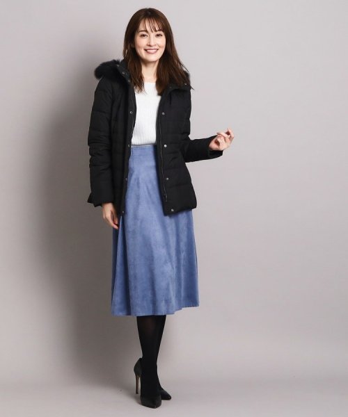 【洗える/エコ】800フィルパワーの高品質！機能性と美シルエットを叶えるダウンコート ミュラー種ホワイトダックの大きいダウンボールを使用しているため