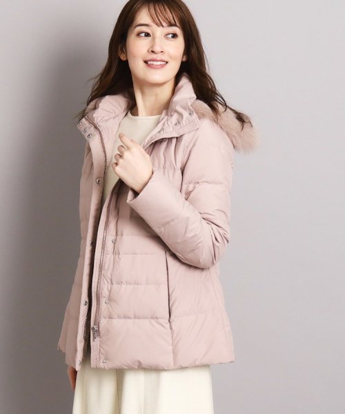 【洗える/エコ】800フィルパワーの高品質！機能性と美シルエットを叶えるダウンコート ミュラー種ホワイトダックの大きいダウンボールを使用しているため