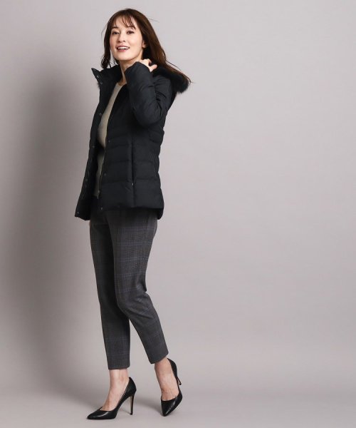 【洗える/エコ】800フィルパワーの高品質！機能性と美シルエットを叶えるダウンコート ミュラー種ホワイトダックの大きいダウンボールを使用しているため