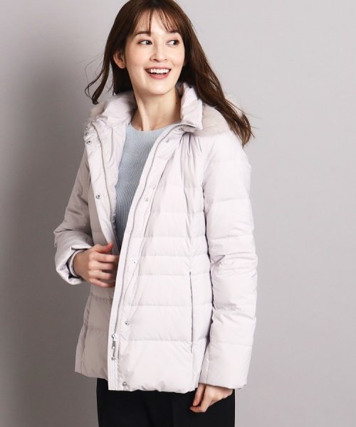 【洗える/エコ】800フィルパワーの高品質！機能性と美シルエットを叶えるダウンコート ミュラー種ホワイトダックの大きいダウンボールを使用しているため