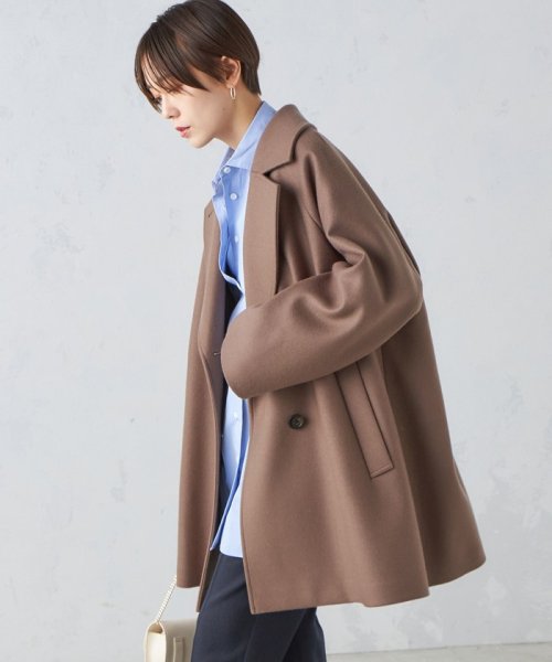 SUPER170 メルトン テントライン ミディ コート ◇ コート テントライン ◇ ミディ SUPER170 メルトン LW2416157655(18533円)