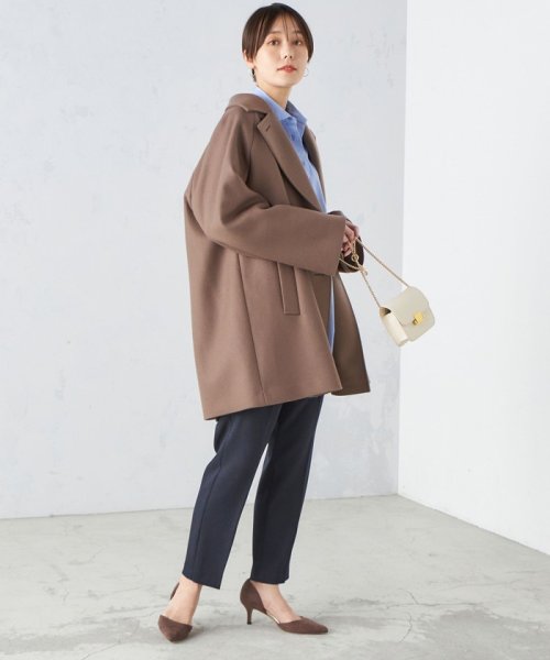 SUPER170 メルトン テントライン ミディ コート ◇ コート テントライン ◇ ミディ SUPER170 メルトン LW2416157655(18533円)