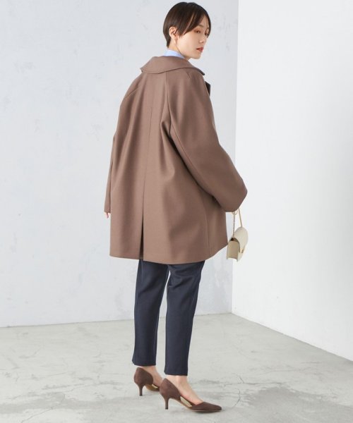 SUPER170 メルトン テントライン ミディ コート ◇ コート テントライン ◇ ミディ SUPER170 メルトン LW2416157655(18533円)