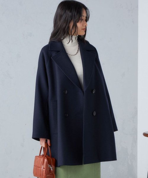 SUPER170 メルトン テントライン ミディ コート ◇ コート テントライン ◇ ミディ SUPER170 メルトン LW2416157655(18533円)