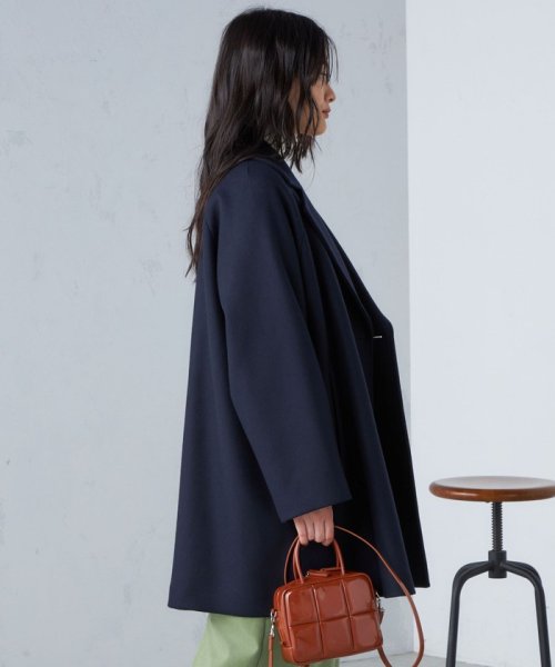 SUPER170 メルトン テントライン ミディ コート ◇ コート テントライン ◇ ミディ SUPER170 メルトン LW2416157655(18533円)