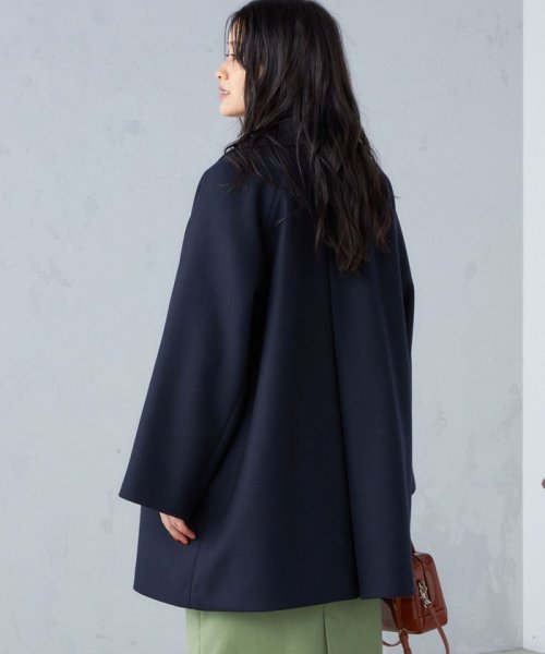 SUPER170 メルトン テントライン ミディ コート ◇ コート テントライン ◇ ミディ SUPER170 メルトン LW2416157655(18533円)