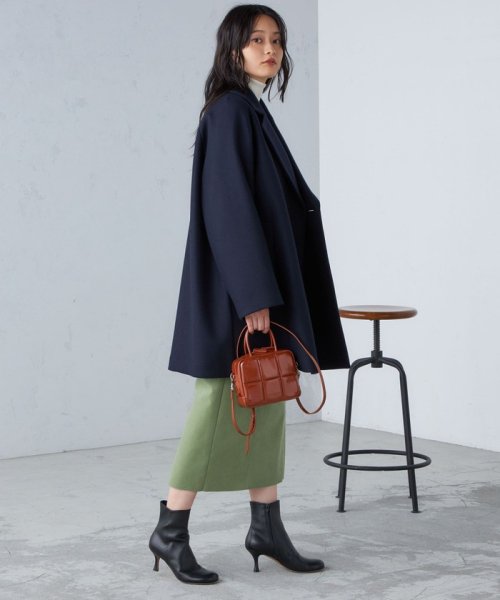 SUPER170 メルトン テントライン ミディ コート ◇ コート テントライン ◇ ミディ SUPER170 メルトン LW2416157655(18533円)