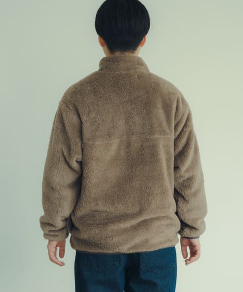 ITEMS URBANRESEARCH(アイテムズアーバンリサーチ（メンズ）)/Healthknit　Sherpa Fleece Half－Zip Jacket/img03