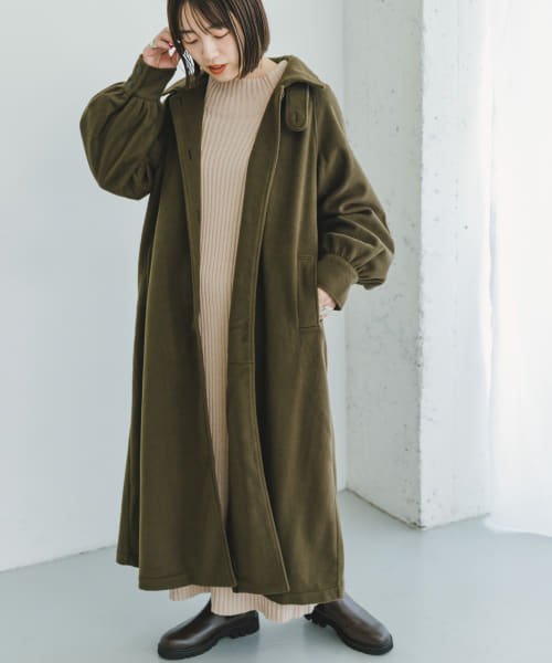 ITEMS URBANRESEARCH(アイテムズ アーバンリサーチ（レディース）)/スタンドカラーコート/img22