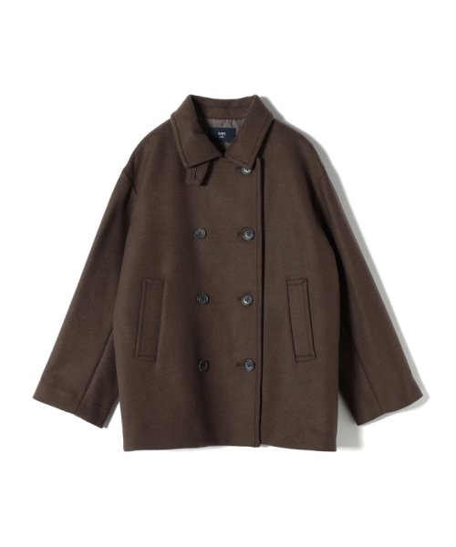 SHIPS Colors:メルトン ショート Pコート SHIPS