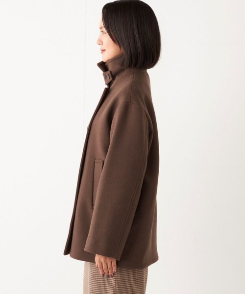 SHIPS Colors:メルトン ショート Pコート SHIPS