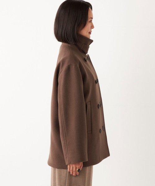 SHIPS Colors:メルトン ショート Pコート SHIPS