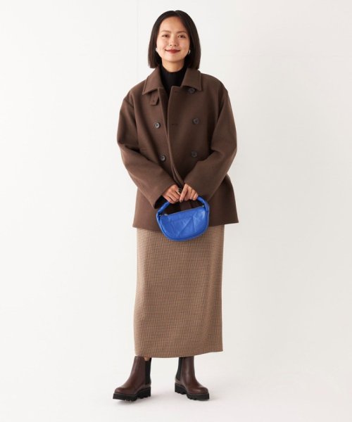 SHIPS Colors:メルトン ショート Pコート SHIPS