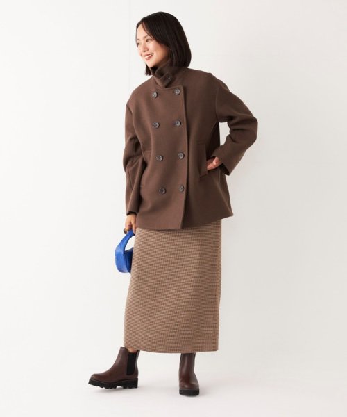 SHIPS Colors:メルトン ショート Pコート SHIPS