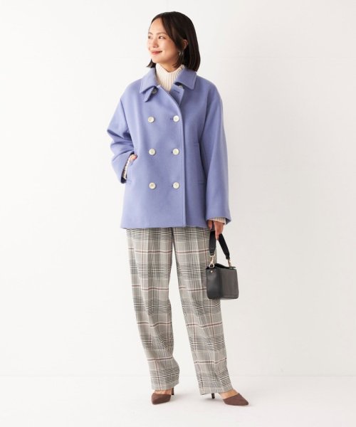 SHIPS Colors:メルトン ショート Pコート SHIPS