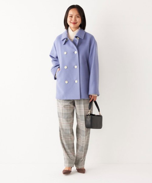 SHIPS Colors:メルトン ショート Pコート SHIPS