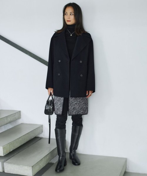 【リバーシブル着用可能】 パディングツイード ベスト 