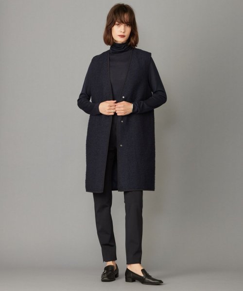 【リバーシブル着用可能】 パディングツイード ベスト 