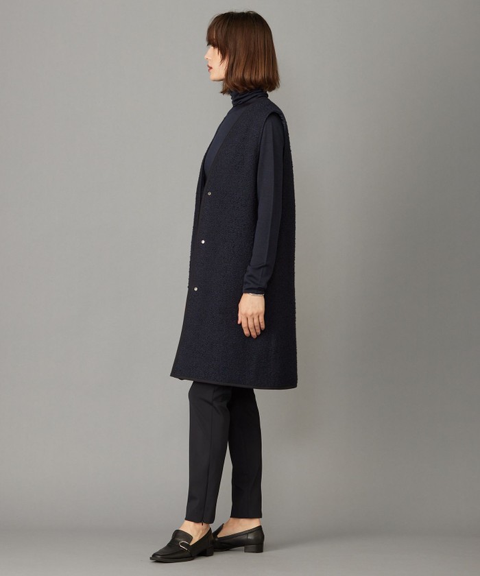 リバーシブル着用可能】 パディングツイード ベスト(505732024)｜阪急