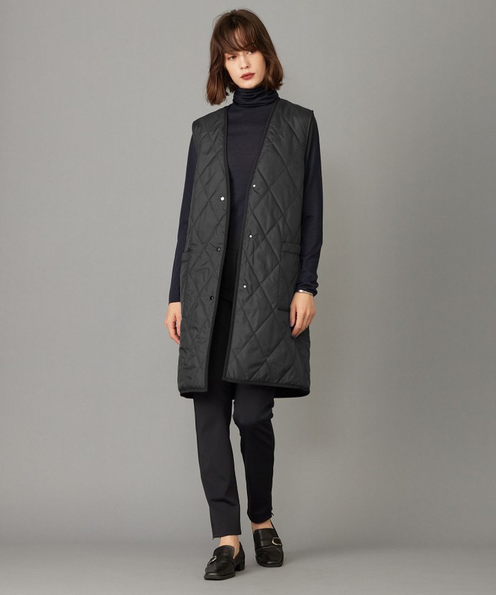 完売品　2023aw icb パディングツイードベスト リバーシブル 完売品 2023aw icb パディングツイードベスト リバーシブル - メルカリ