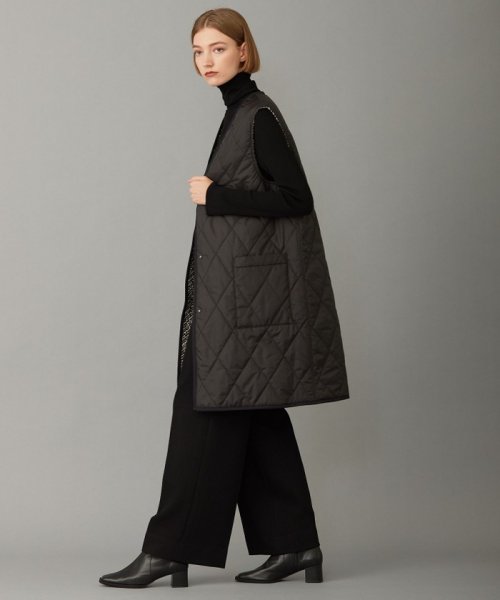 【リバーシブル着用可能】 パディングツイード ベスト 