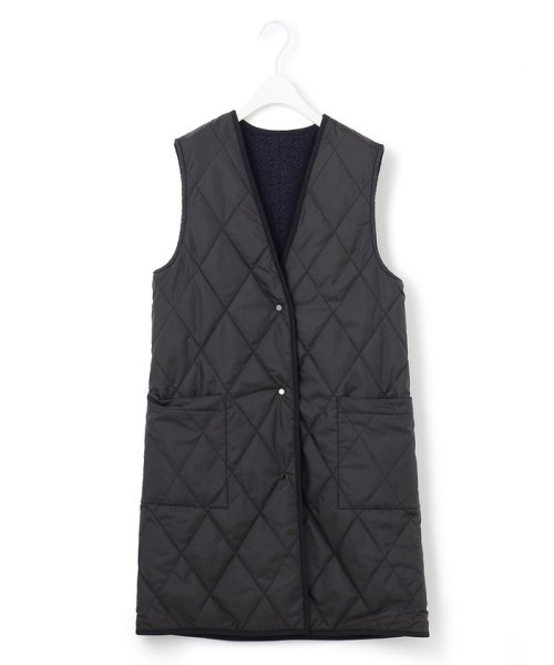 【リバーシブル着用可能】 パディングツイード ベスト 