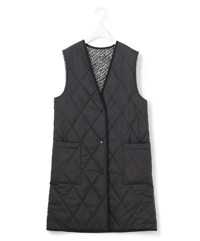 完売品　2023aw icb パディングツイードベスト リバーシブル リバーシブル着用可能】 パディングツイード ベスト(505732024)｜阪急