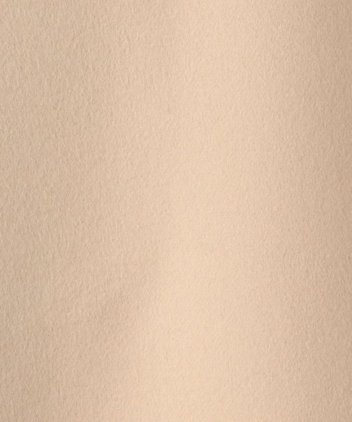 【一部WEB限定】ダブルフェイスメルトンビーバー ノーカラーコート 