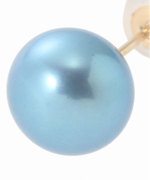 インディゴパール8mm1粒ピアスK10(両耳) インディゴパール8mm1粒ピアスK10(両耳) BCD1402172373 (10725円)