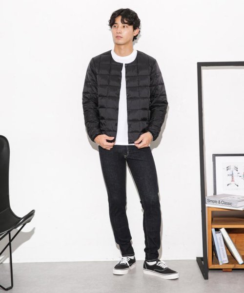 nano・universe(ナノ・ユニバース)/<WEB限定>別注 CREW NECK DOWN JKT/img13