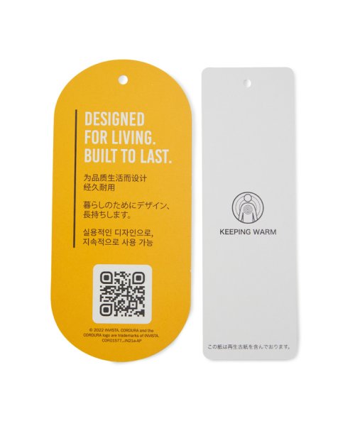 コーデュラナイロン裏フリースベスト 