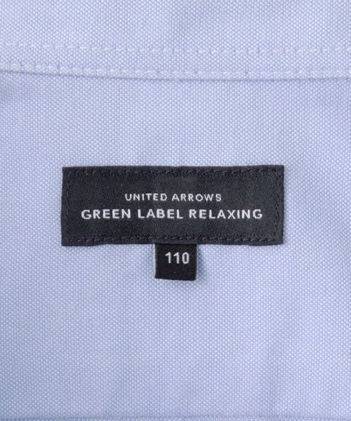 green label relaxing （Kids）(グリーンレーベルリラクシング（キッズ）)/オックスシャツ ロングスリーブ 110cm－130cm/img16