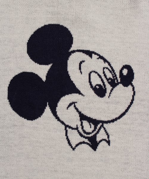 DISNEY(DISNEY)/【DISNEY/ディズニー】Mickkey＆Friendsジャガードクルーニット/img02