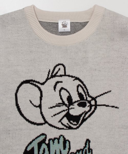 ALWAYS GOOD TIME NEW BASIC STORE(オールウェイグッドタイムニューベーシックストア)/【TOM & JERRY/トムとジェリー】ジャガードクルーニット/img01