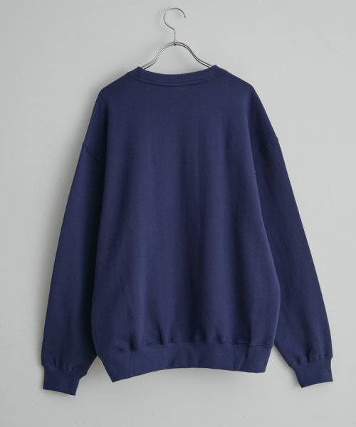 【韓国人気ブランド/sinoon】プリントスウェットプルオーバー【洗える】 