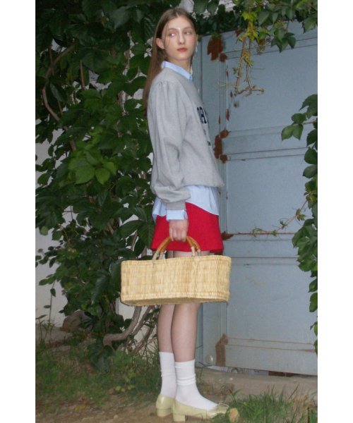 【韓国人気ブランド/sinoon】ORIGINパフスウェットプルオーバー【洗える】 