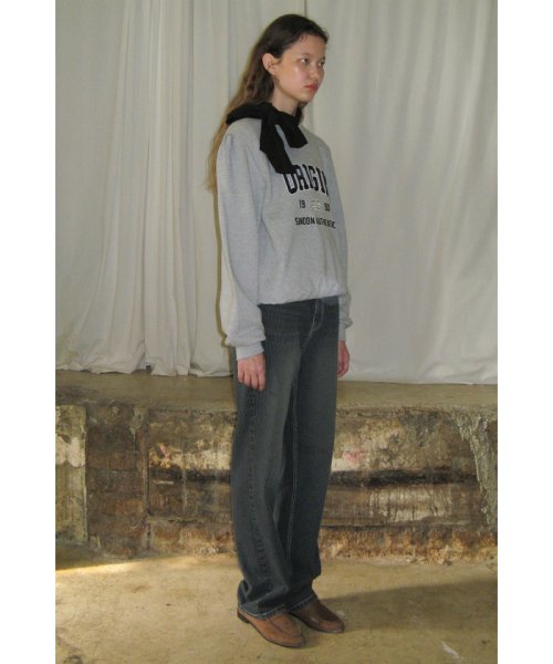 【韓国人気ブランド/sinoon】ORIGINパフスウェットプルオーバー【洗える】 