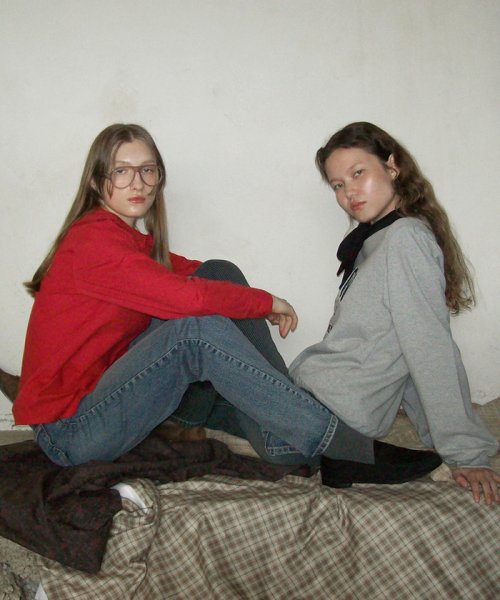 【韓国人気ブランド/sinoon】ORIGINパフスウェットプルオーバー【洗える】 