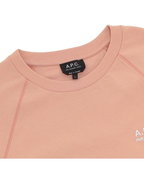 A.P.C.(アーペーセー)/アーペーセー Tシャツ カットソー Tシャツ ウィリー 半袖カットソー トップス ピンク メンズ APC H26258 COEZC FAA/img03