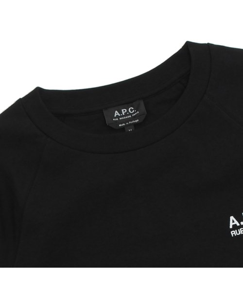A.P.C.(アーペーセー)/アーペーセー Tシャツ カットソー Tシャツ ウィリー 半袖カットソー トップス ブラック メンズ APC H26258 COEZC LZZ/img03