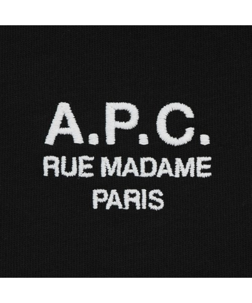 A.P.C.(アーペーセー)/アーペーセー Tシャツ カットソー Tシャツ ウィリー 半袖カットソー トップス ブラック メンズ APC H26258 COEZC LZZ/img06