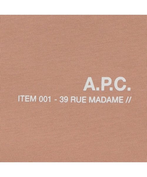 A.P.C.(アーペーセー)/アーペーセー Tシャツ カットソー Tシャツ アイテム 半袖カットソー トップス ベージュ レディース APC F26012 COFBT BAA/img06