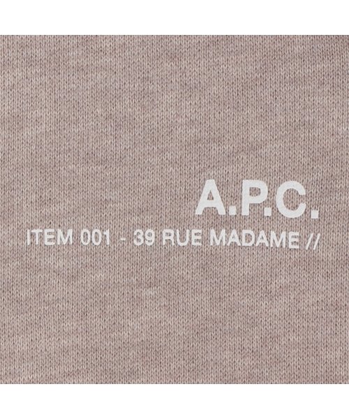 A.P.C.(アーペーセー)/アーペーセー パーカー フーディー フーディー アイテム スウェットパーカー プルオーバー ベージュ メンズ APC H27672 COGAU PBB/img06